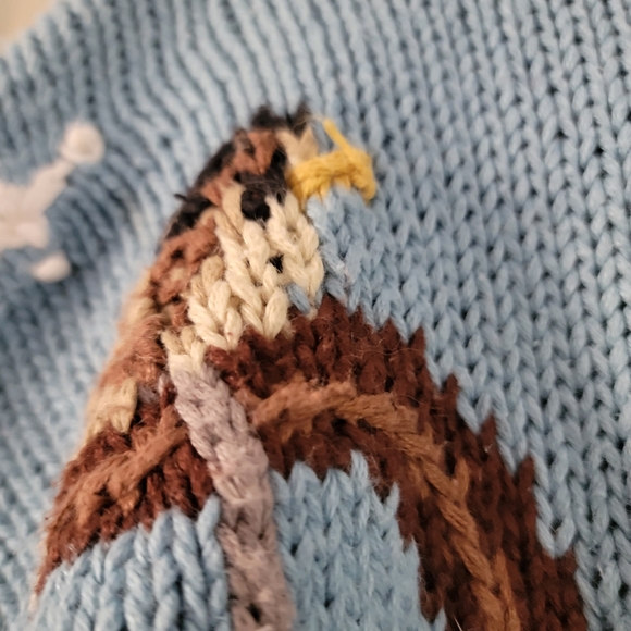 Vintage Ugly Santa Christmas Sweater Oversized Jumper - Picture 9 of 13